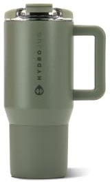 HydroJug Coffee Traveler 20oz Ceramic-Lined Mug with Handle, Courtyard