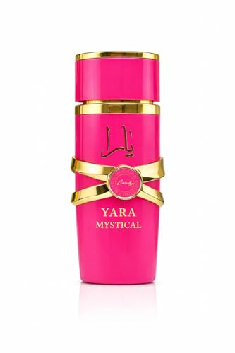 Yara Candy Format Poche - Eau de Parfum Femme - Parfum Sucré Fruité Gourmand – Notes Mandarine, Cassis, Fraise & Vanille – Format 30 ml – Longue Tenue
