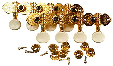 Gotoh Mandolin Machineheads (Gold Side Fitting)