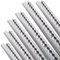 LABT Aluminium Airlineschienen Set halbrunde Form 12 Meter = 8X 1,5m - Halbrunde Airlineschiene zur Ladungssicherung für LKWs und Wohnmobile - Gebohrte Zurrschiene Silber - Zurrleiste