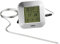 GEFU Digitales Bratenthermometer PUNTO mit Timer | Touchscreen & Alarm | Für Grill, Backofen & Herd | Mit Magnet & Standfuß, vorprogrammiert