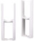 NRG Floor Mounting Radiator Leg Kit for Traditional 2 Column Radiator White