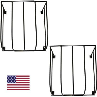 Country Manufacturing Wall Mount Hay Rack for Horses and Goat Feeder -Pack of 2: This Versatile Hay Feeder Can Also Be Used As Wall Blanket Holder Made in The USA