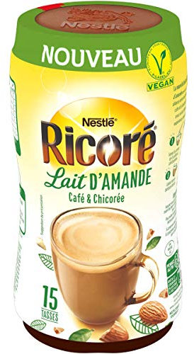 Nestlé Ricoré au Lait d'Amande - Substitut de Café - Boîte de 190 g