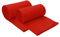 Betz 2 Stück Fleecedecke Kuscheldecke Wohndecke in Größe 130x170 cm Qualität 180 g/m² Farbe rot
