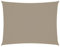 vidaXL Parasole a Vela Ombra Tenda da Sole Elegante Moderna Anti UV Giardino Frangisole Terrazza Balcone Oxford Rettangolare 3x6 m Grigio Talpa