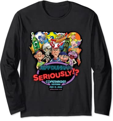 Jeff Dunham Copenhagen, Denmark (2022) Langarmshirt