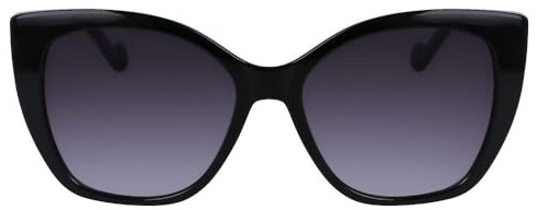 Liu Jo LJ766S 001 Black Sunglasses Woman Iniettato, Butterfly, 56