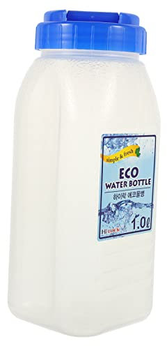 Healvian Korean Style Cold Water Jug Lemonade Pitcher Glass Tea Kettles Glass Containers Huge Water Jug Large with Lid Stylish Plastic Bottle Adorable Plastic Kettle