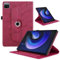 TEDTIKJT Custodia per Xiaomi Pad 6 Max 14 14 Pollice 2023 Cover Pelle PU Flip Protezione Tablet Cover 360°Multi Angolo Ruotabile Supporto Cover per Xiaomi Pad 6 Max 14, Rosso Albero
