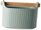 Folpus Espresso Dump Bin Coffee Knock Box Coffee Grounds Container with Removable Knock Bar Espresso Bucket Coffee Accessories for Home Cafes Use, Green