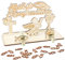 MONCAP Geldgeschenk zur Konfirmation - Alles Gute Geschenk aus Holz mit Engel und Kreuz - Kreatives Konfirmationsgeschenk für Mädchen und Jungen