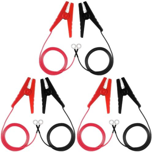 BESPORTBLE 6 Pièces câble de Chargement de Kit de électrique Câble de électrique Sauteur Fils de système de Fils de Saut de de Ferme cuivre