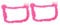 KONTONTY 2 Pcs Computer Cover Pink Monitor Case High Elasticity Dustproof Pc Monitor