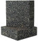BXI Subwoofer Isolationsmatte - 2 Stück 15 x 15 x 5 cm Bassreduktions-Standfußmatte - Dicke große Gummi-Kork Anti-Vibrationspads für schwere Maschinen und Studiomonitorständer
