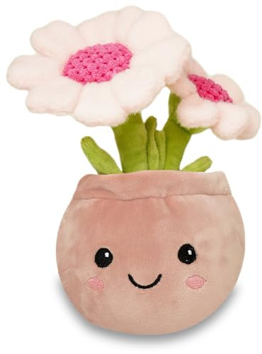 Deluxe Paws Daisy Plant Plush Toy Kawaii Plushie, 10 (Style Three)