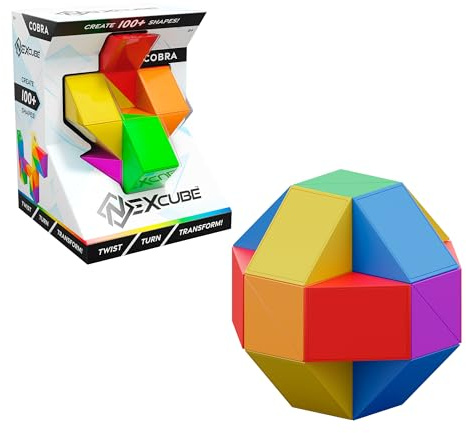Bizak Nexcube Cobra, Exklusive Form, der Eimer für Speedcubers, maximale Geschwindigkeit, ohne Aufkleber, mit präziser Positionierung und Doppelverstellsystem, Mehrfarbig (64551512)