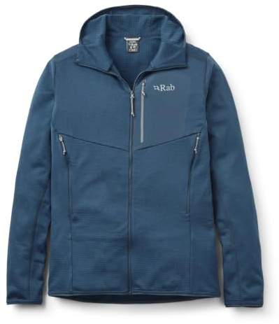 Rab Men's Ascendor Fleece Hoody - Tempest Blue - L