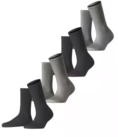 ESPRIT Damen Basic Tennis 4-Pack Socken Baumwolle atmungsaktiv