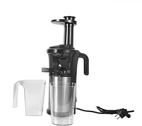 Extracteur de jus Torvex, extracteur de jus à vis sans fin lente, 200 W, 40 tr/min, acier inoxydable, pour fruits et légumes.