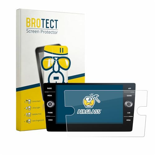 BROTECT Schutzglas für Volkswagen T6.1 California Discover Media 8 (2020-2024) Schutzfolie Panzer Folie Glas[Extrem Kratzfest, Ultra-]