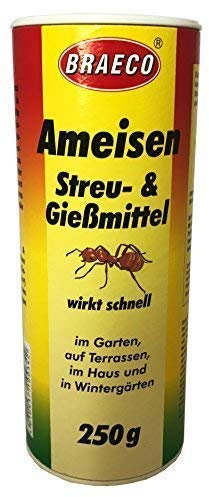 250g Ameisen Streu- und Gießmittel, Ameisenstreu, Ameisenabwehr gegen Ameisen