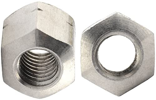 OPIOL QUALITY® Sechskantmuttern 1,5 d hoch M6 DIN 6330 Form B aus Edelstahl A2 V2A (10 Stück) Gewindemuffen Langmuttern Mutter Sechskant-Langmutter Sechskant