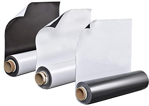Auswahlangebot! Eisen/Ferrofolien - Selbstklebend - 0,6mm Stark - Magnetische Pinnwand, Magnetgrund, Whiteboardfolien, Tafel, Magnettafel(Braun - 60x40cm)