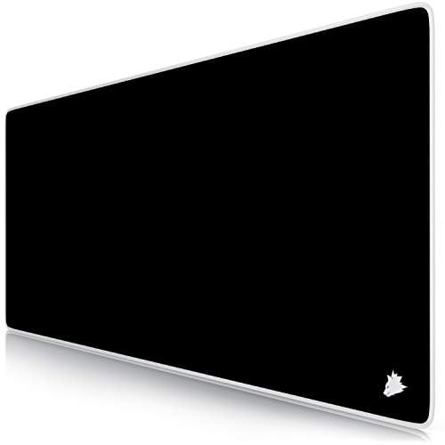 CSL-Computer TITANWOLF - XXL Speed Gaming Mauspad Titanwolf 900 x 400mm - Mousepad - Tischunterlage Large Size - verbessert Präzision und Geschwindigkeit