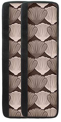 Renewold Shell Print Refrigerator Door Handle Covers, Easy Clean Protector for Microwave Dishwasher Oven Ridge Holder Handle Cover Keep Clean Sleeve from Stains