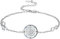 KINGWHYTE Kompass Armband 925 Sterling Silber Graviert Richtung Kompass Armband Anker Unendlichkeit Armkette Schmuck Geschenke für Frauen Mutter Mädchen Tochter