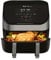 Instant VersaZone Friggitrice Digitale ad Aria in Acciaio Inox con Finestra 8,5L / XL Cassetto Modulare 2 zone, 8 programmi - Friggere, Cuocere, Arrostire, Grigliare, Disidratare, Riscaldare - 1700W