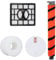 Main Roller Brush Filter Replacement Part for Shark NZ801UK,NZ801UKT, NZ801UKTSB, Include Main Roller Brush Spare Part, HEPA filter & Foam Filter