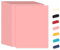 50 Stück rosa Karton, 8,5 x 11 cm, 29,5 kg Papier, Goefun rosa Karton, Druckerpapier für Kunst und Handwerk, Präsentationen, stationärer Druck