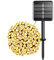 A.bigwhale Solar Lichterkette Aussen 5M, 50 LED Lichterkette Solar Außen Solarlichterkette Warmweiß 8 Modi Outdoor Lichterkette Wetterfest für Garten, Hof, Hochzeit, Terrasse, Weihnachten, Party Deko