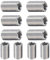 GisWell 10 Stück Gewindeeinsatz Feingewinde M4 auf M6, Threaded Inserts, Gewindeeinsatz Selbstschneidend, Gewindeeinsatz Schrauben, für Automobil, Dampfturbinen, Mechanische Geräte