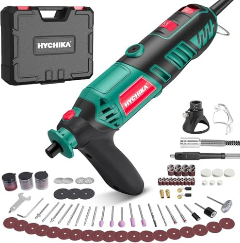 HYCHIKA Mini Cordless Rotary Tool Kit - 77PCS Accessories for Drilling, Sanding, Polishing, Engraving,3.6V Multi Tool with Variable Speed,Type-C Charging,Ideal for DIY fine Work,Etching, Woodworking