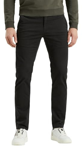 PME Legend Herren Chinohose Twin WASP Chino - Regular Fit - Blau Beige Grün