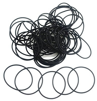 Hochwertige PREMIUM Uhren-Dichtungen mit 0,9mm Schnurrstärke für Armbanduhren (Bodendichtung/O-Ring)