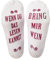 Lustige Socken Damen Neuheit Geschenk - Wenn Du Das Lesen Kannst Bring Mir Wein