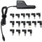 Helpers Lab 12V 24V input Laptop Car Charger 16V 18.5V 19V 19.5V 20V DC Power Adapter 90W With 18W QC3.0 USB & 16 Tips 108W Universal for HP Dell IBM Lenovo Acer ASUS Compaq Samsung Sony and more