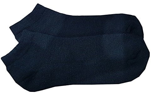 Britwear 6 x Ladies Women Thermal Winter Warm Trainer Socks Colour:Black Size:4-7