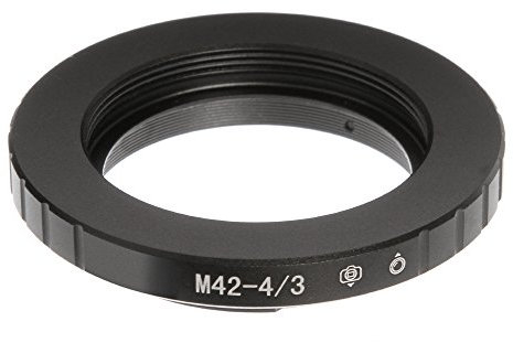 M42–4/3 Adaptateur de Monture d'objectif pour M42 Objectif pour 4/3 Objectif pour Olympus E620 E520 E510 E500 E420 E410 E400 E330 E3 Panasonic L1