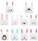 Kesote Geschenktüten Ostern Ostertüten zum Befüllen 100x Papiertüten Süßigkeiten Tüten Candy Beutel Osterhase Deko Kindergeburtstag Geschenk Kinder Mitgebsel