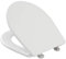 Inbagno Sedile WC Pozzi GINORI Serie Colibri 2 in Termoindurente Bianco Compatibile