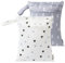 HBselect 2 Stück Nasstasche Wetbag Kindergarten wiederverwendbar Wet Dry Bag Windeltasche Nassbeutel Personalisiert for Baby Puzzle Geometrie