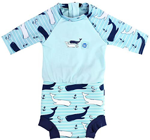 Splash About Traje de sol con pañal de baño Happy Nappy