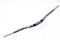 GRTE Mountainbike-Lenker Leichtgewicht-XC/DH Speed Dirt Bike-Lenker Fahrrad-Riser Bar Extra lang für MTB Downhill-Rennen 31,8mm 720mm/780mm,Schwarz,31.8mm/780mm
