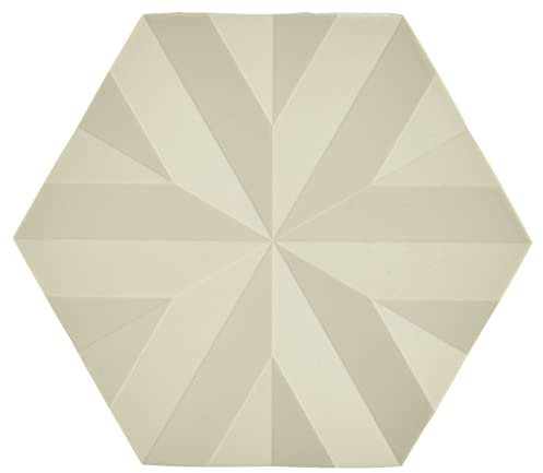 Zone Denmark Ori Untersetzer, 16 x 14 x 0,8 cm, Biscuit, Flake
