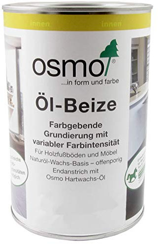 Osmo Holz und Color Öl-Beize (1,00 Liter, 3501 Weiß)